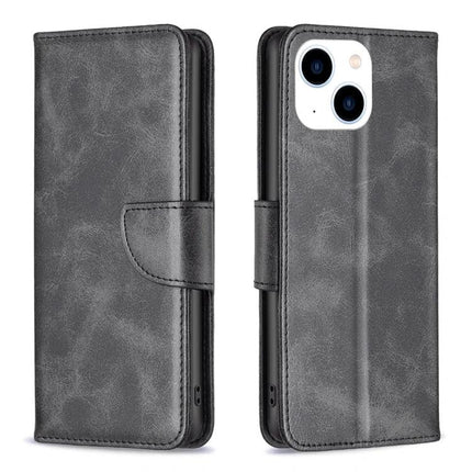 Daily Flip Leather Case For iPhone Everyday Protection - gray PU leather wallet case with card storage, flexible TPU interior and built-in stand