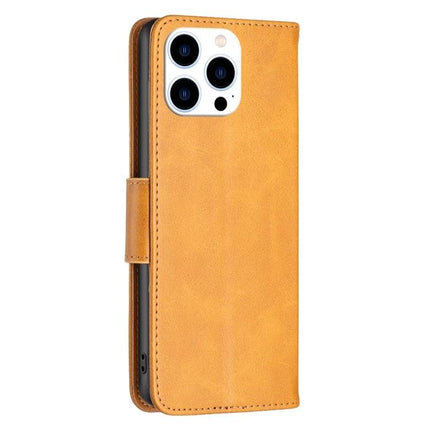 Leather Phone Case With Card Slot For Daily Protection in tan PU leather wallet style with TPU core, card slots and lanyard for everyday use
