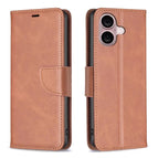 For iPhone 16 Plus / Brown