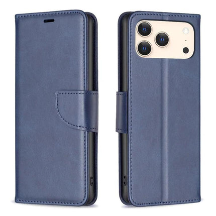 Leather Flip Case for Daily Phone Protection in navy PU leather with TPU core, card slots and wallet-style magnetic folio
