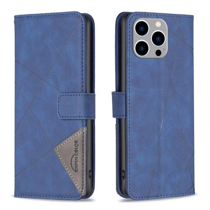 Leather Phone Case for Everyday Protection and Convenience in blue PU leather with card slots, photo frame and built-in stand