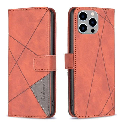 Leather Phone Case for Everyday Protection and Convenience in brown PU leather with card slots, photo frame and built-in stand