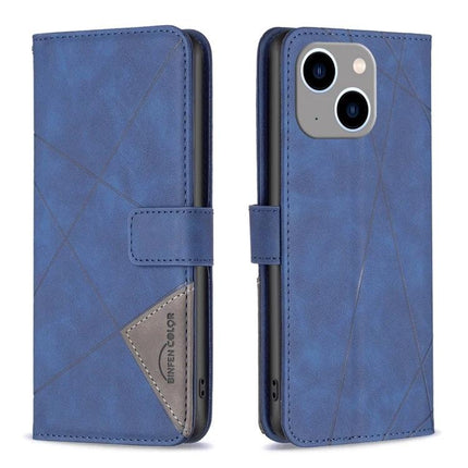 Leather Phone Case for Everyday Protection and Convenience in blue PU leather with card slots, photo frame and built-in horizontal stand