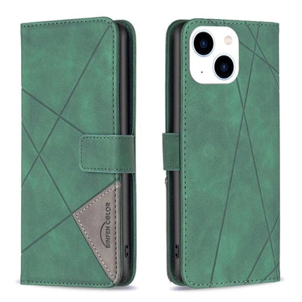 Leather Phone Case for Everyday Protection and Convenience in green PU leather with card slots, photo frame and built-in stand for hands-free use