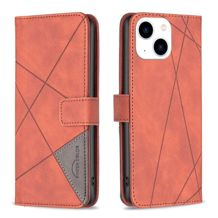 Leather Phone Case for Everyday Protection and Convenience with card slots, photo frame and built-in stand in brown PU leather