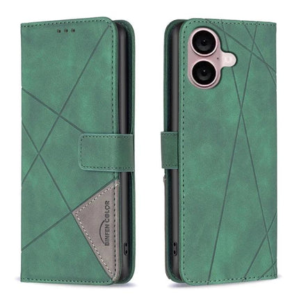 Leather Phone Case For Daily Use slim green PU leather wallet case with TPU core, card slot and horizontal stand