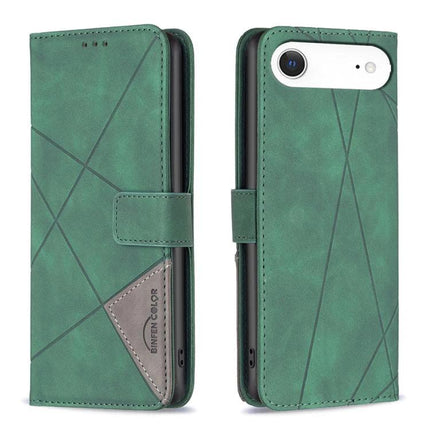 Everyday Leather Phone Case, PU Leather green wallet folio with TPU core, magnetic clasp and built-in landscape holder