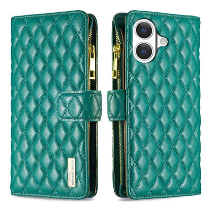 Leather Flip Case With Card Storage For Daily Phone Use On The Go Ideal For Commuters - teal quilted wallet phone case with zipper, card slots and stand