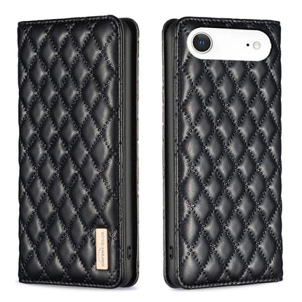 Flip Leather Case For iPhone With Stand For Everyday Use Slim Secure Protection Easy To Grasp - black quilted flip cover with stand