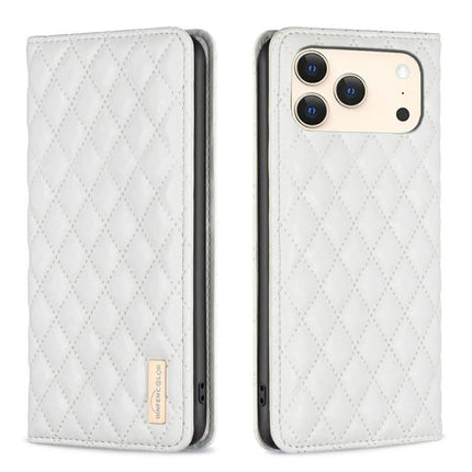 Flip Leather Case For iPhone With Stand For Everyday Use Slim Secure Protection Easy To Grasp - white quilted flip cover with stand