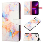 For iPhone 15 Pro Max / Galaxy Marble White