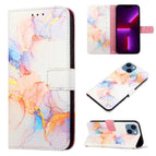 For iPhone 15 Plus / Galaxy Marble White