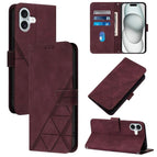 For iPhone 16 Plus / Wine Red