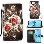 For iPhone 15 Plus / Roses On Black