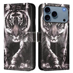 For iPhone 18 Pro Max / 17 Pro Max / Black And White Tiger