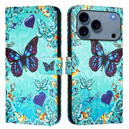 Leather Phone Case For Everyday Use With Easy Access To Features And Daily Protection – turquoise butterfly floral wallet case with stand
