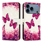 For iPhone 18 Pro Max / 17 Pro Max / Rose Butterfly