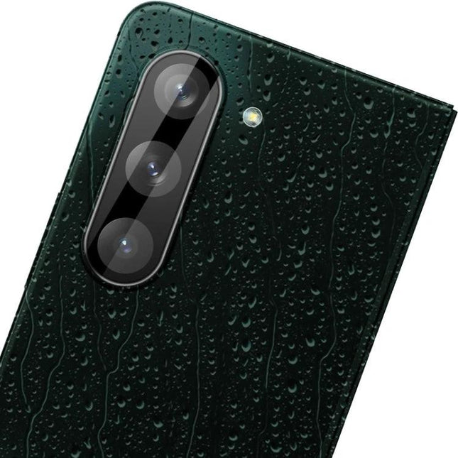 Imak High Definition Black Glass Lens Film For Foldable Phone Protects Camera Daily on wet Galaxy Z Fold5 camera module