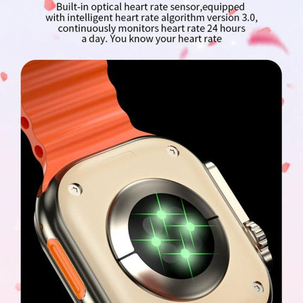A Smart Watch for Everyday Connectivity and Daily Tracking with built-in optical heart rate sensor and continuous 24-hour monitoring