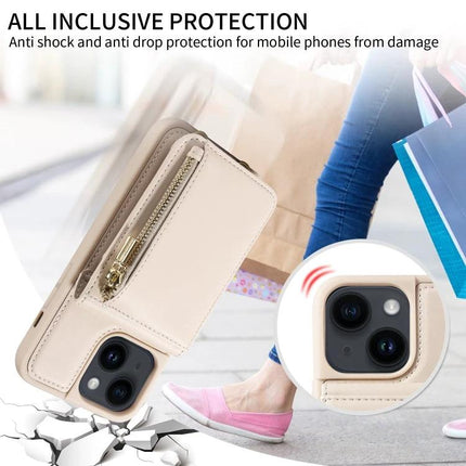 Crossbody Leather Phone Case For iPhone Daily Carry with wallet slots, built-in stand and lightweight TPU/PU protection