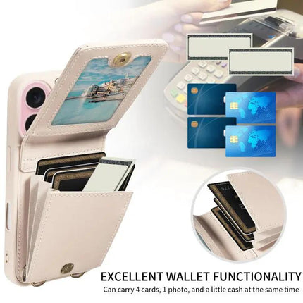 Crossbody Phone Wallet Case Compact For Everyday Use
