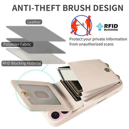 Crossbody Phone Wallet Case Compact For Everyday Use