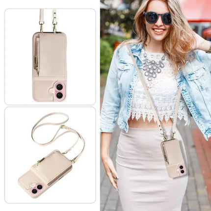 Crossbody Phone Wallet Case Compact For Everyday Use
