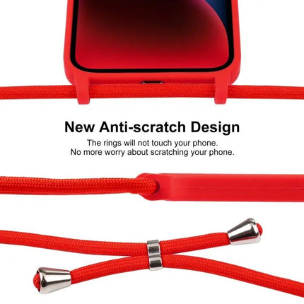 Silicone Crossbody Case for Daily Hands-Free Phone Carrying