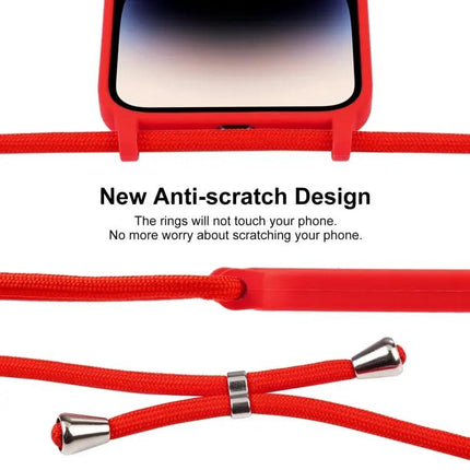 Silicone Crossbody Phone Case for Everyday Hands Free Carry