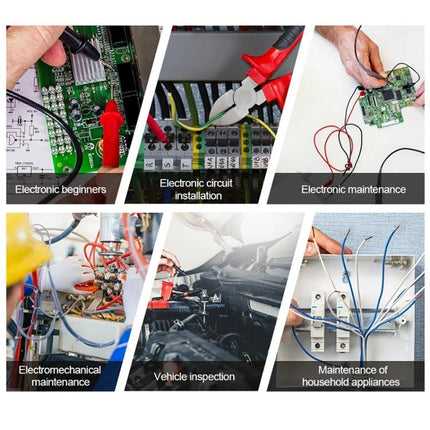 GVDA Multifunctional Digital Multimeter for Electrical Testing measuring circuits in home appliances vehicle inspection and electronic maintenance