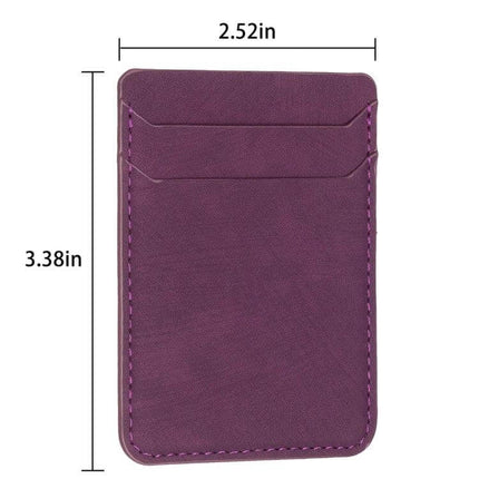 Frosted Card Bag Back Sticker, Slim Card Holder For Phone