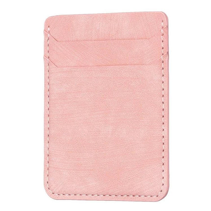 Frosted Card Bag Back Sticker, Slim Card Holder For Phone
