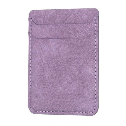 Frosted Card Bag Back Sticker, Slim Card Holder For Phone