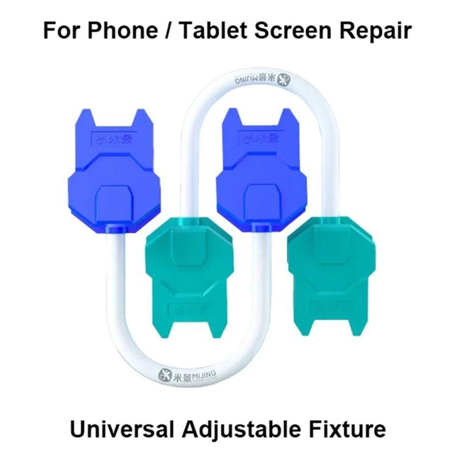 MiJing Universal Fastening Holder for Phone Screen Fixing soft silicone adjustable fixture for hands-free phone and tablet screen repairs
