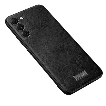 SULADA Everyday Phone Case, Slim Leather-Trim TPU Protection For Daily Use And Commute