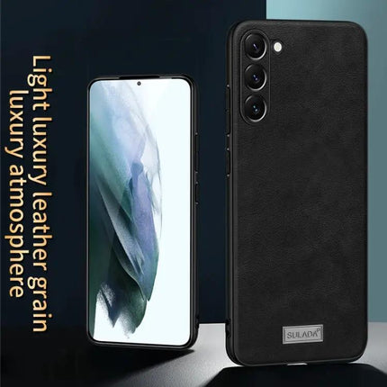 SULADA Everyday Phone Case, Slim Leather-Trim TPU Protection For Daily Use And Commute
