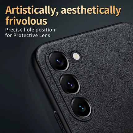 SULADA Everyday Phone Case, Slim Leather-Trim TPU Protection For Daily Use And Commute