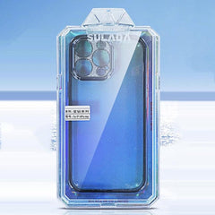 Funda para teléfono de TPU transparente brillante galvanizada SULADA, serie 2