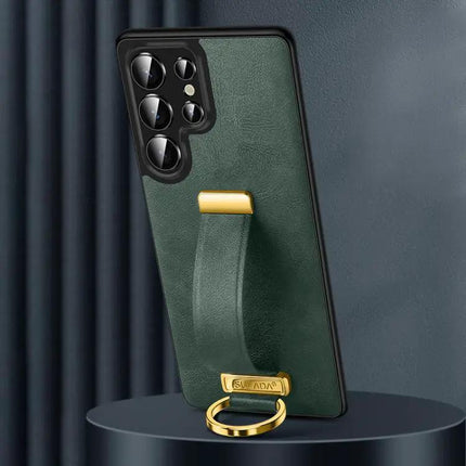 Sulada Leather Case For Samsung Phones Everyday Protection