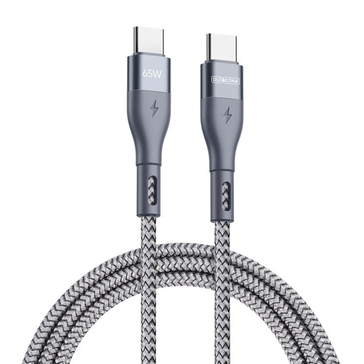 DUZZONA A2 65W USB-C Fast Charging Cable with Nylon Braided Design