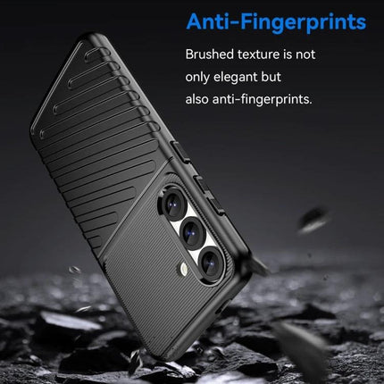 Thunderbolt Phone Case for Samsung Galaxy Daily Protection with anti-fingerprint brushed TPU texture, full-edge daily scratch and bump protection