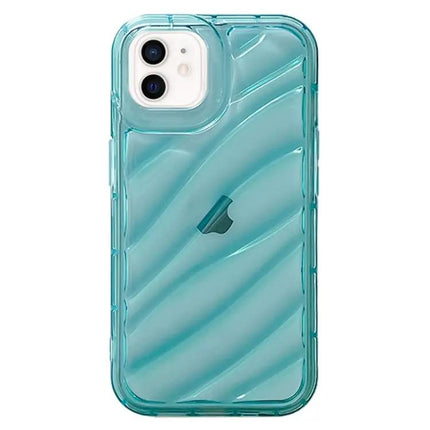 Waves TPU Slim Protective Case For iPhone 12, 12 Pro Max, 11