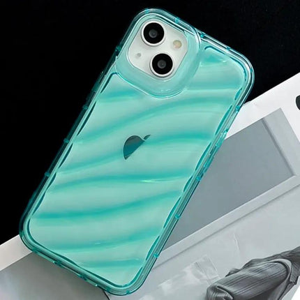 Waves TPU Slim Protective Case For iPhone 12, 12 Pro Max, 11