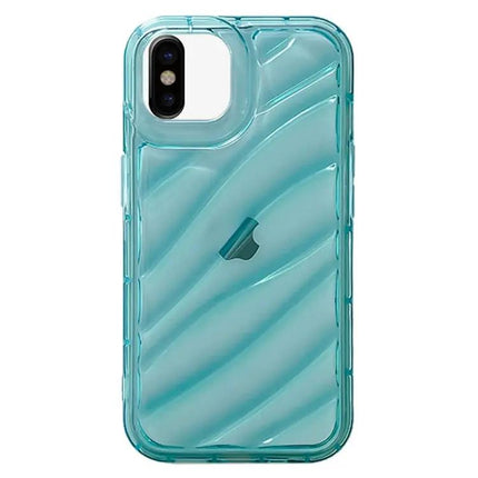 Waves TPU Phone Case For iPhone XR And XS Max Clear