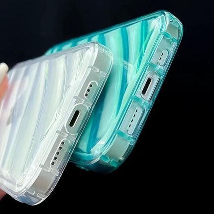 Waves TPU Slim Protective Case For iPhone 12, 12 Pro Max, 11