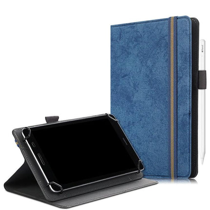 Leather Protective Case for 9-11 Inch Tablets with Flip Stand