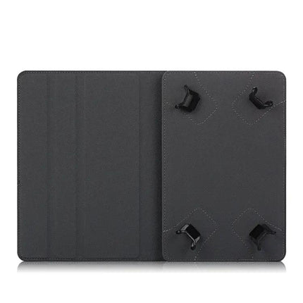 Leather Protective Case for 9-11 Inch Tablets with Flip Stand