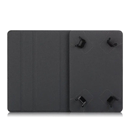 Leather Protective Case for 9-11 Inch Tablets with Flip Stand