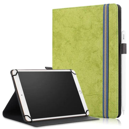 Leather Protective Case for 9-11 Inch Tablets with Flip Stand