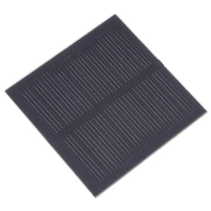 DIY Solar Panel Module for Educational Projects and Battery Charging - small square solar cell for student projects and battery charging